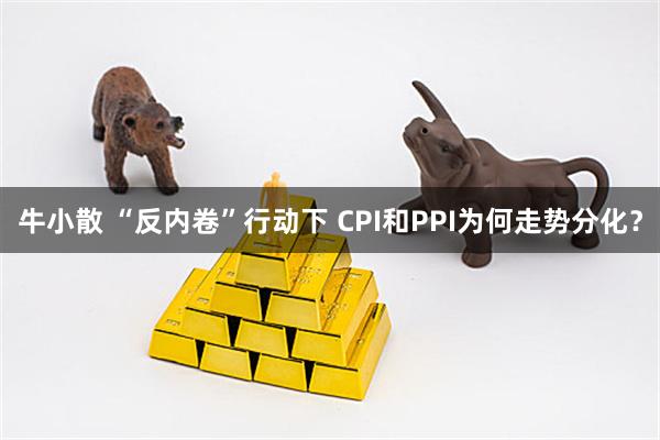 牛小散 “反内卷”行动下 CPI和PPI为何走势分化？